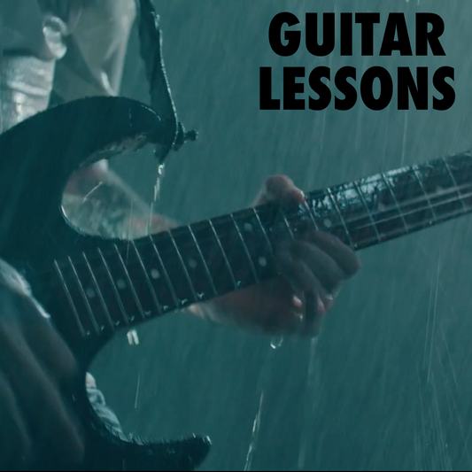4 X 45 MIN GUITAR LESSONS